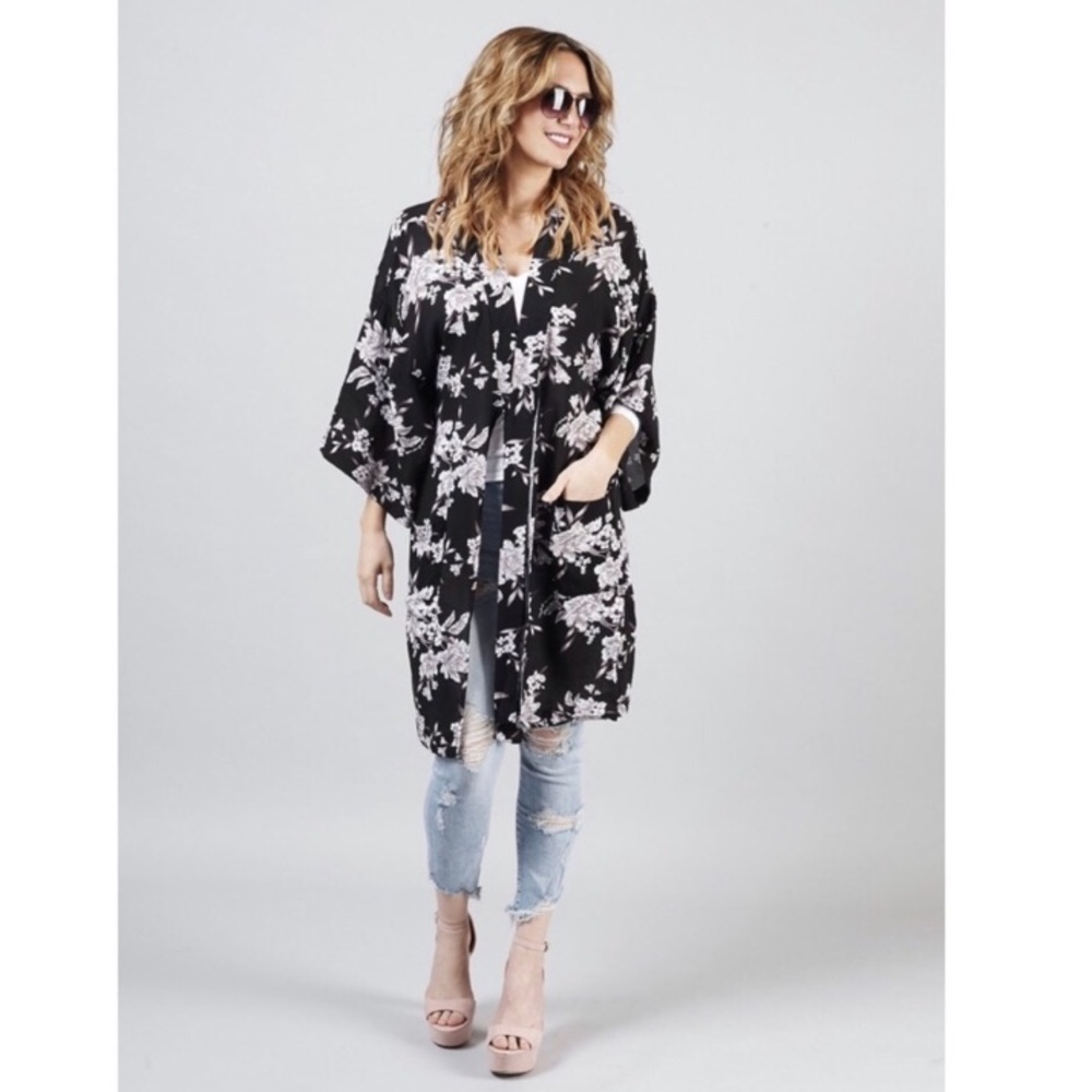 Spiritual Gangster Women’s Maya Kimono, One Size